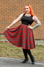 Load image into Gallery viewer, Dee Dee in Red Plaid - Vivacious Vixen Apparel
