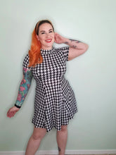 Load image into Gallery viewer, Emma Dress in Houndstooth
