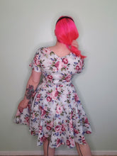 Load image into Gallery viewer, Casey Dress in Blue Vintage Floral
