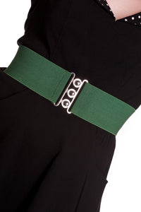 Green Elastic Belt - Vivacious Vixen Apparel