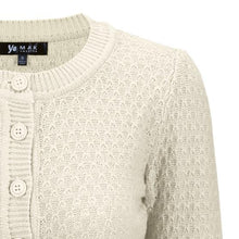 Load image into Gallery viewer, Knitted Cardigan in Oatmeal
