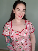 Load image into Gallery viewer, Casey Dress in Peach Cherry
