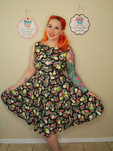 Load image into Gallery viewer, Audrey Dress With Green Flaps in Breakfast Pear
