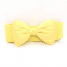 Load image into Gallery viewer, Yellow Bow Belt - Vivacious Vixen Apparel
