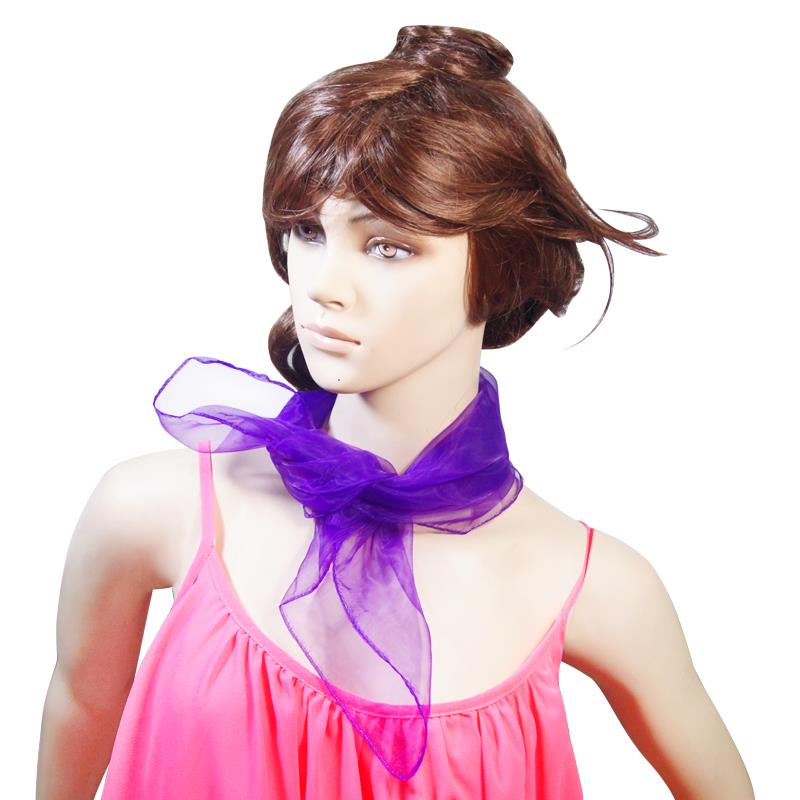 Royal Purple Pinup Hair Scarf - Vivacious Vixen Apparel
