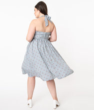 Load image into Gallery viewer, Shelia Cherry Gingham Dress
