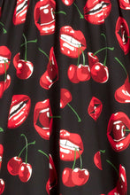 Load image into Gallery viewer, Cherry Lips Swing Dress

