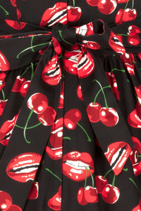 Cherry Lips Swing Dress