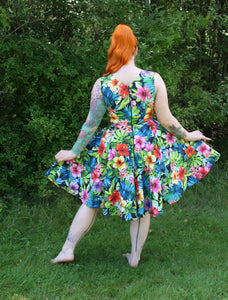 Tiffany Dress in Tropical Floral